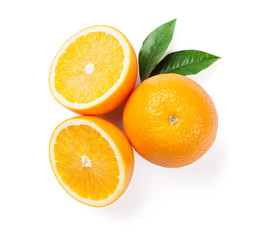 Wall Mural - Fresh ripe oranges