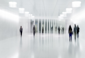 Wall Mural - group of people in the lobby business center