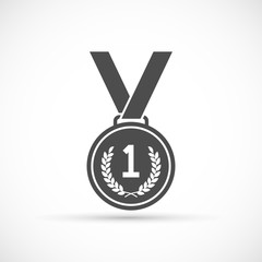 Wall Mural - gold medal icon