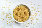 Fototapeta  - Brown rice in a bowl