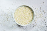 Fototapeta  - Rice in a bowl