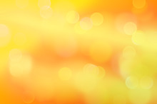 Intense Fresh Bokeh Effects In Shades Of Yellow, Orange And White
