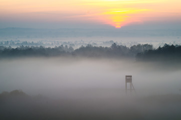 Wall Mural - hunting tower