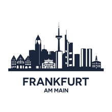 Frankfurt Skyline Emblem