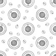© gannabassak12 - seamless vector  coffee pattern