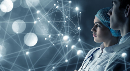 Wall Mural - innovative technologies in science and medicine
