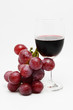 © maewshooter - glass and red wine grape fruit