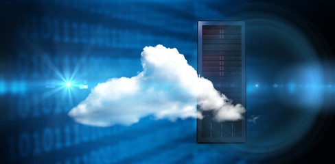 Wall Mural - composite image of clouds