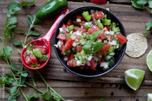 Fresh Salsa Wallpaper Mural