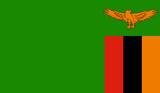 Fototapeta  - Zambia Flag