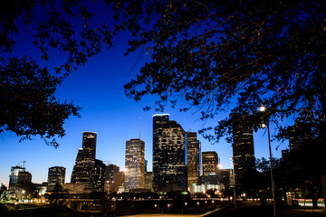 A view of Houston