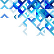 © Jumpee to do - Abstract mosaic mix geometric pattern design, blue tone on top part, vector illustration