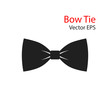 Bow Tie Vector flat Icon isolated on white background.