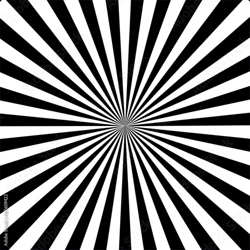 sunburst pattern design Fototapet