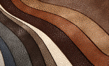 Artificial Leather Variety Shades Of Colors Horizontal