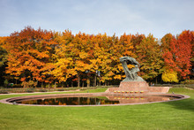 Autumn At Royal Lazienki Park In Warsaw