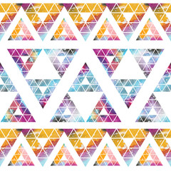 Wall Mural - tribal galaxy seamless pattern.