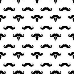 Canvas Print - Mustache.