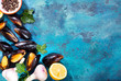mussels with parsley and lemon