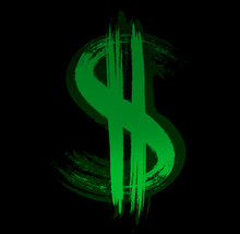 Green Dollar Sign