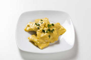 Wall Mural - Creamy ravioli