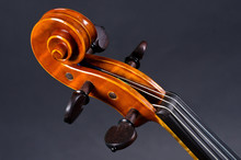 Wooden Violin Head