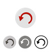 © elenag177 - Button Undo. Vector icons