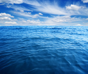 blue sea water