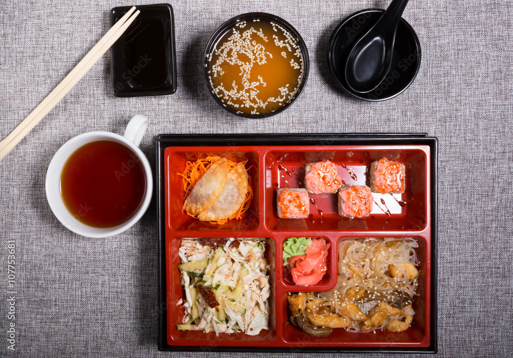 Japanese bento lunch