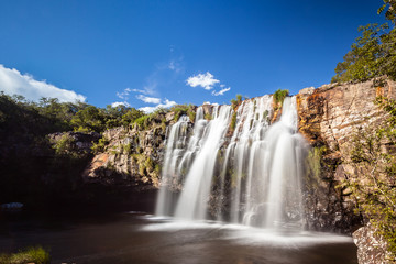 Gruta Waterfall - Serra da Canastra National Park - Delfinopolis