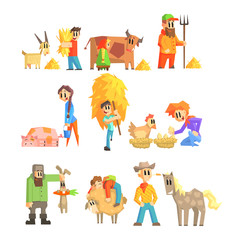 Sticker - Collection Of Animal Farm Illustrations