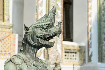 Wall Mural - Tantima Bird Statue in Grand Palace, Bangkok, Thailand