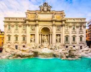 Wall Mural - Rome, Trevi Fountain. Italy.