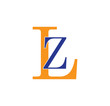 ZL logotype simple modern