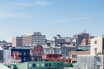 Poster - Colorful Buildings in Portland