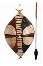 African Shield And Spear