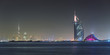 Dubai Panoramic Night View