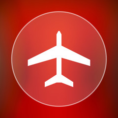 Sticker - Plane icon