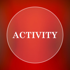 Wall Mural - Activity icon