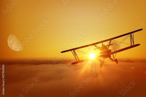Fotografía Airplane Flying Adventure
