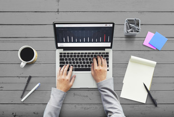 Wall Mural - contemporary design desk minimal modern concept