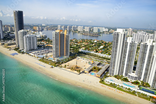 Plakat Miami skyline