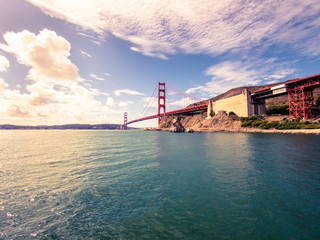 Canvas Print - Golden Gate in San Francisco, USA