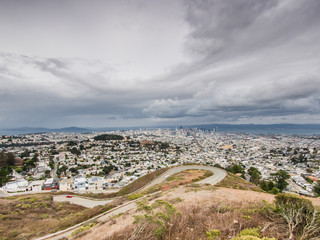 Canvas Print - San Francisco cityscape, USA