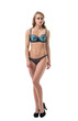 © Wisky - Catalog of underwear. Model poses in sexy lingerie