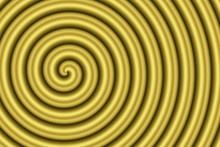 Illustration Of A Yellow Spiral