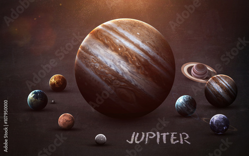 Jupiter High Resolution Images Presents Planets Of The