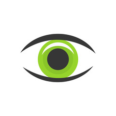 Wall Mural - green eye icon