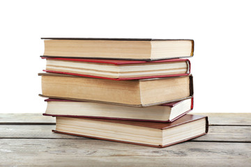 Canvas Print - Few books on table