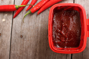 Sticker - Korean red pepper paste gochujang